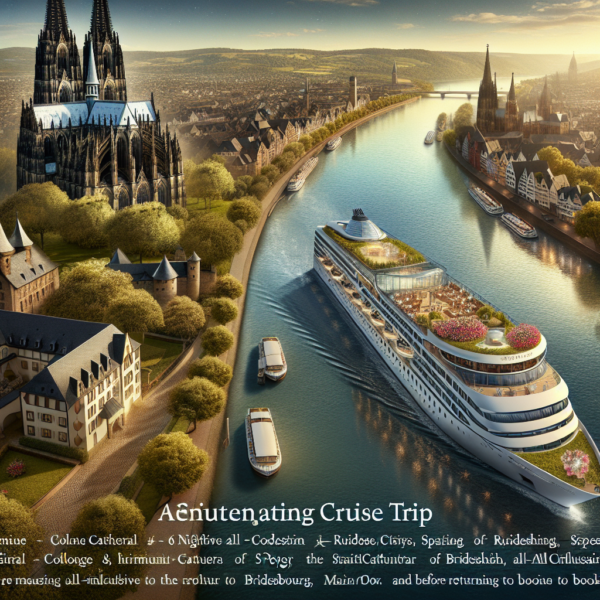 Kreuzfahrten Rhein: Flusskreuzfahrt mit der MS COMPASS OPERA ab/an Köln 6 Nächte Premium-Schiff mit All Inclusive Den Rhein bis nach Straßburg erle