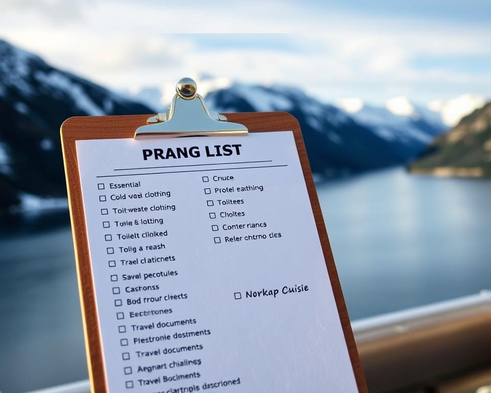 Kreuzfahrt-Packliste Nordkap Kreuzfahrt-Packliste Nordkap