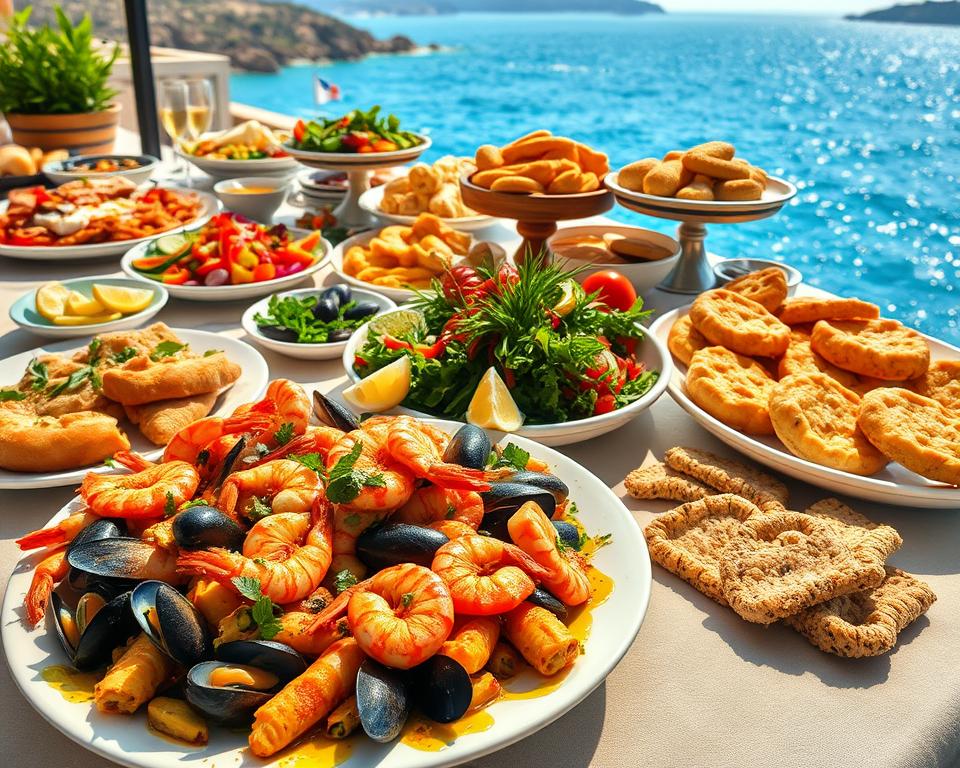 Mediterrane Küche Kreuzfahrt Spezialitäten