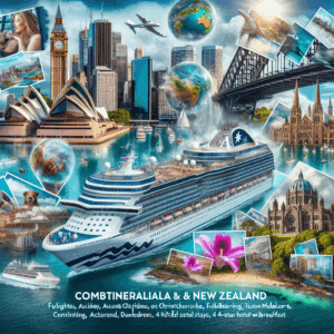 Kombinationsreisen Australien & Neuseeland: Kreuzfahrt mit der Discovery Princess ab/an Sydney 25-tägig inkl. Flüge Premium-Plus-Schiff mit Vollpens