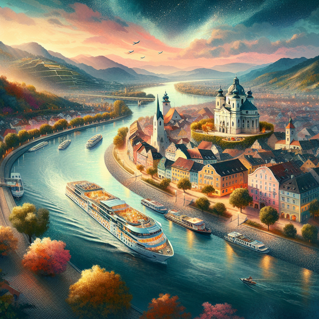 Kreuzfahrten Donau: Flusskreuzfahrt mit DCS Amethyst 1 ab/an Passau 7 Nächte Premium-Schiff mit Vollpension Inkl. 3 Ausflüge i. W. v. ca. 120 € p