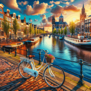 Kreuzfahrten Niederlande - Südroute: Mit Rad & Schiff MS De Amsterdam ab/an Amsterdam 7 Nächte Premium-Schiff inkl. Vollpension Inkl. Leihfahrrad i