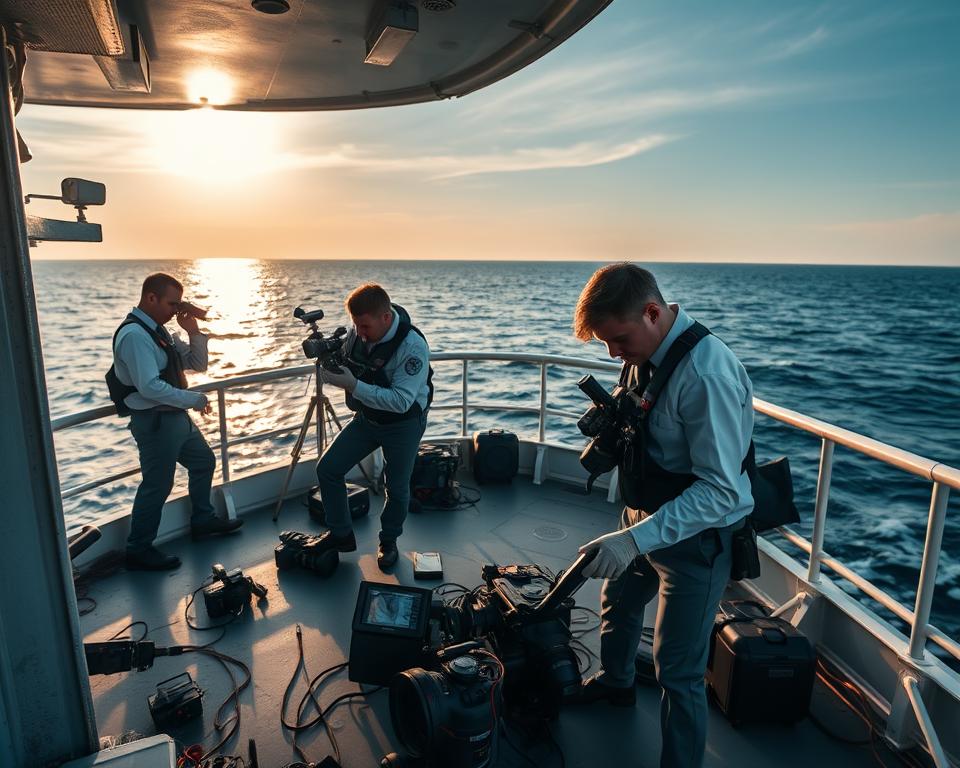 Ermittlungsarbeit auf See Ermittlungsarbeit auf See