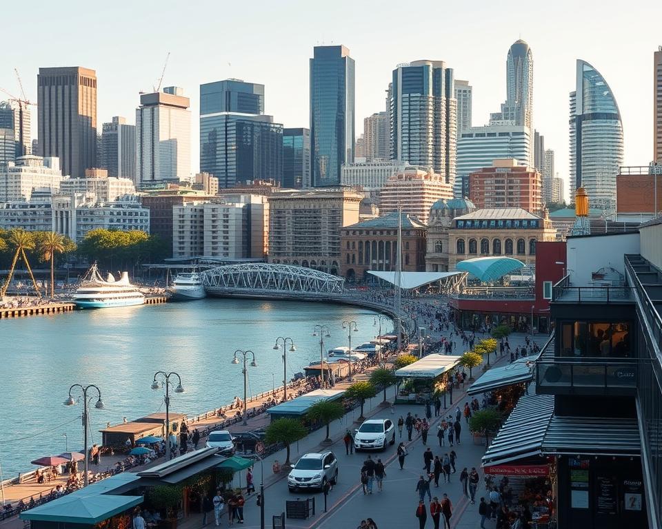 Lage Darling Harbour Umgebung Sehenswürdigkeiten