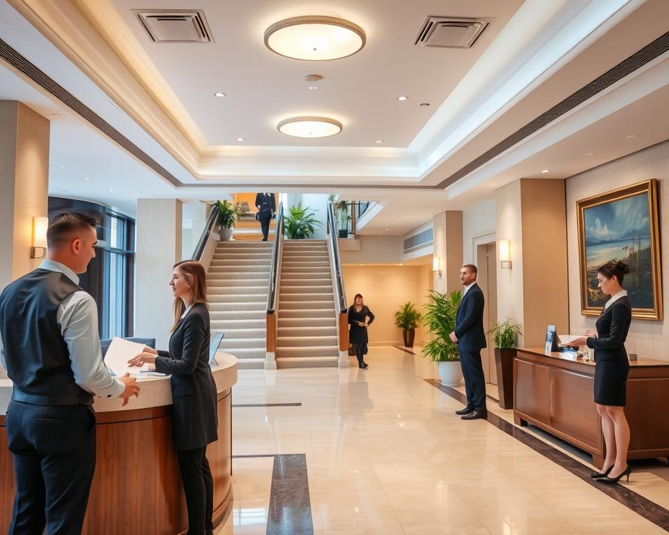 Professioneller Hotel Service