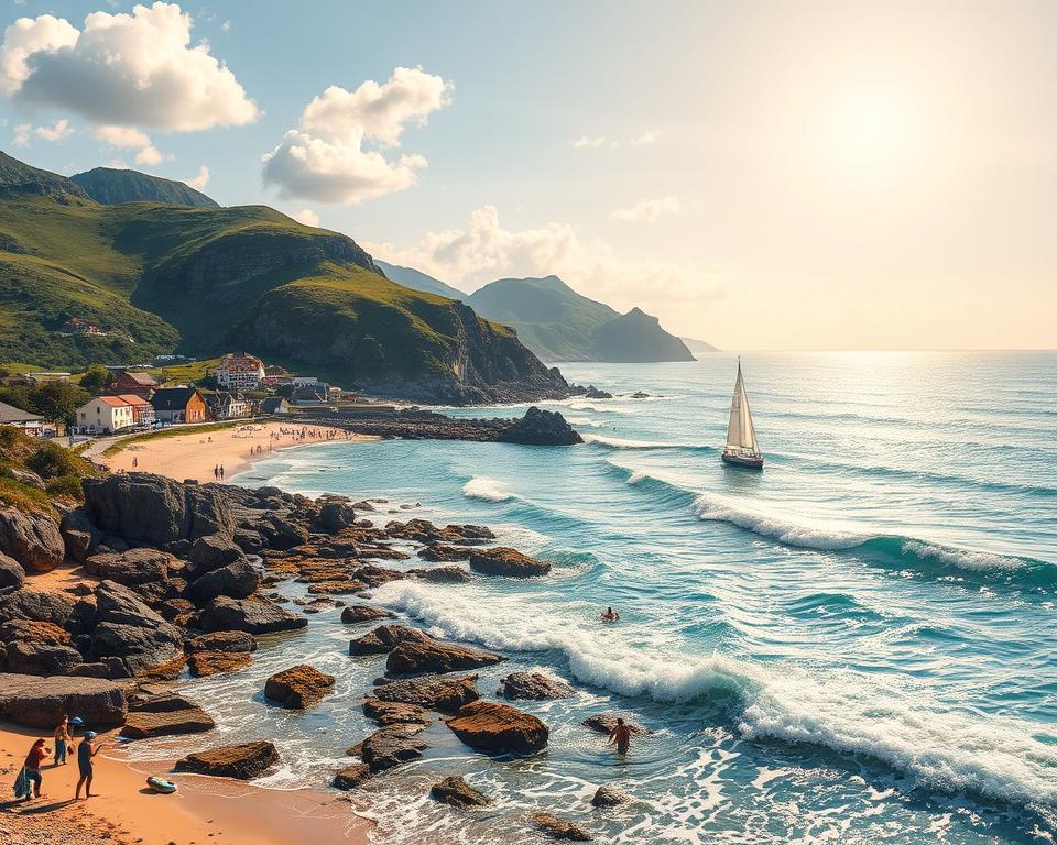 aktivitäten am meer