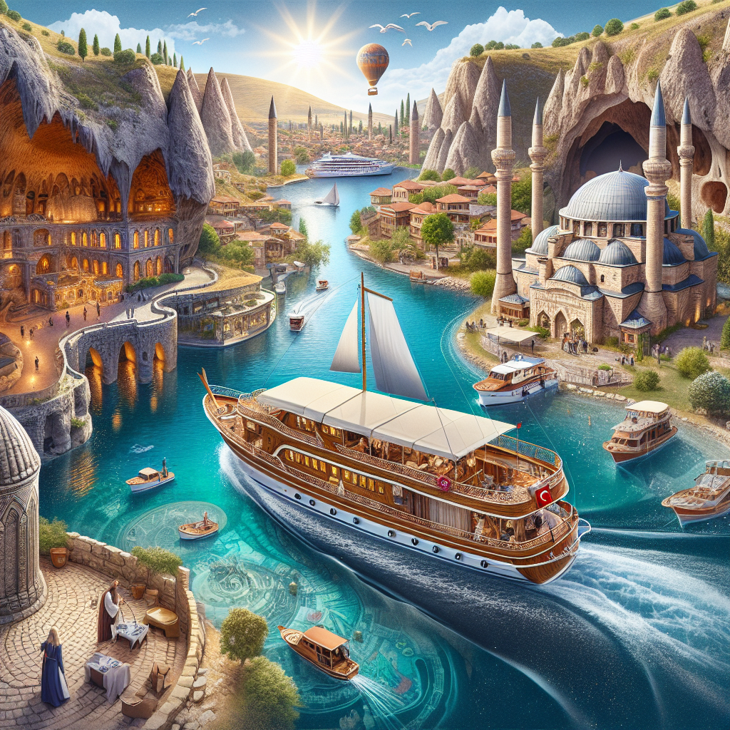 Flugreisen Türkei - Blaue Reise: Rundreise Kappadokien & Kreuzfahrt mit einem Motorsegler ab/an Kemer 15-tägig inkl. Flüge 4-Sterne-Hotels mit Halb