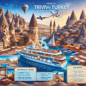 Flugreisen Türkei - Blaue Reise: Kappadokien-Rundreise, Kreuzfahrt mit einem Motorsegler & Baden im Hotel Beach Club Doğanay 22-tägig inkl. Flüge