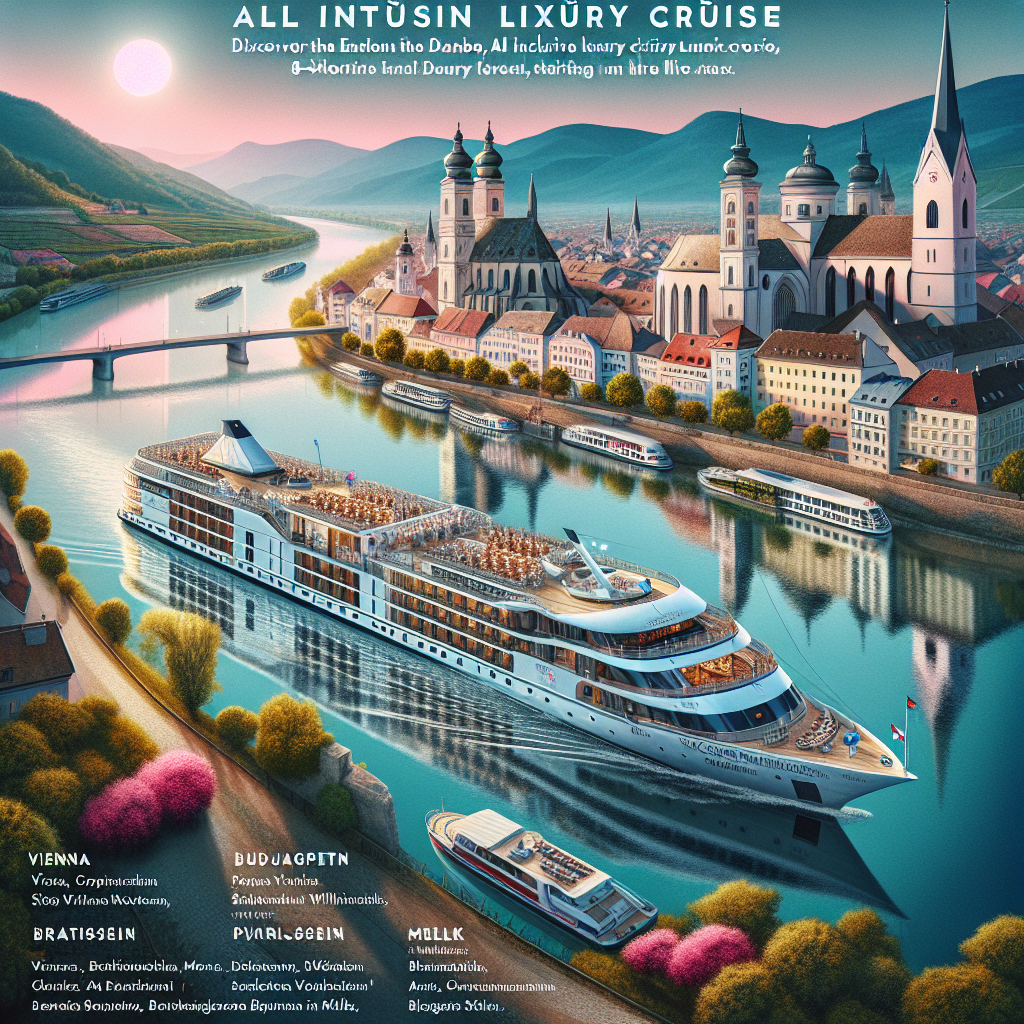 Kreuzfahrten Donau: Flusskreuzfahrt mit MS COMPASS EMPRESS ab/an Passau 8 Nächte Premium-Boutique-Schiff mit All Inclusive Inkl. eine Vorübernachtun