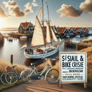 Kreuzfahrten Niederlande - IJsselmeer: Sail & Bike mit Simmer fan Fryslân ab/an Enkhuizen 7 Nächte Segelschiff mit Vollpension Inkl. Leihfahrrad i.