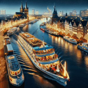 Kreuzfahrten Rhein - Niederlande: Flusskreuzfahrt mit MS COMPASS OPERA ab/an Köln 4 Nächte Premium-Schiff mit All Inclusive Inkl. Gala-Dinner und Ab