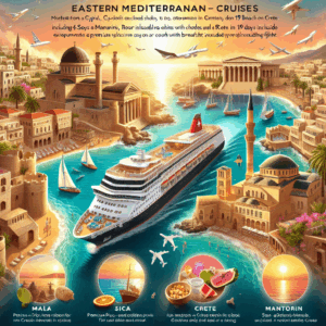 Kreuzfahrten Östliches Mittelmeer: Kreuzfahrt mit Mein Schiff 5 ab/an Heraklion inkl. Badeaufenthalt auf Kreta 19-tägig inkl. Flüge Premium-Plus-Sc