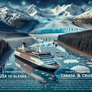 Kombinationsreisen USA - Alaska: Rundreise von Anchorage bis Whittier & Kreuzfahrt mit der Nieuw Amsterdam 12-tägig inkl. Flüge Mittelklassehotels o