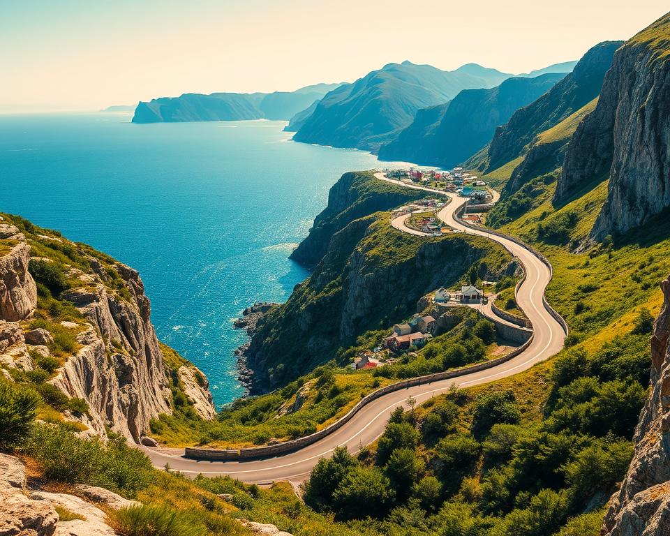 route entlang atlantikstraße