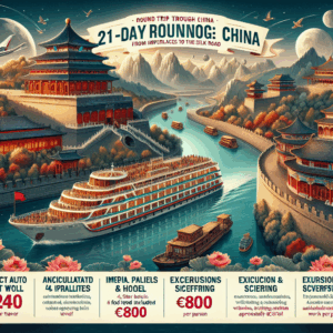 Rundreisen China: Von Kaiserpalästen bis zur Seidenstraße 21-tägig inkl. Flüge 4-Sterne-Hotels/4-Sterne-Schiff mit Verpflegung Inkl. Ausflüge & B