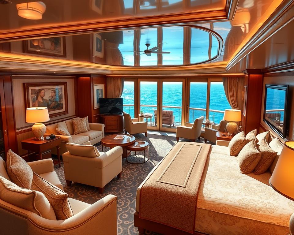 Luxuriöse Kabinen Suite