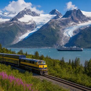 Kreuzfahrten USA – Alaska & Kanada: Kreuzfahrt mit Nieuw Amsterdam von Whittier bis Vancouver inkl. 3 Nächte Vorprogramm Anchorage & Denali Nationalp